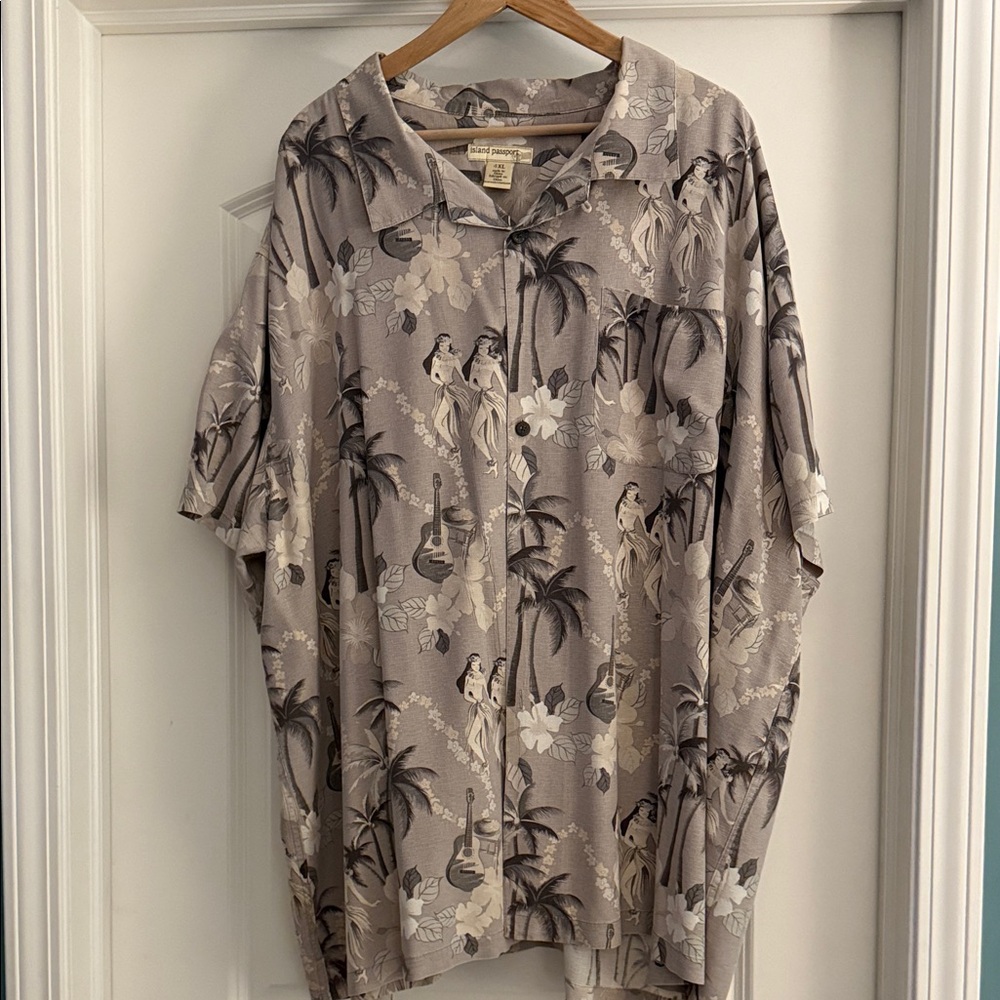 Island Vibes Men's Casual Shirt